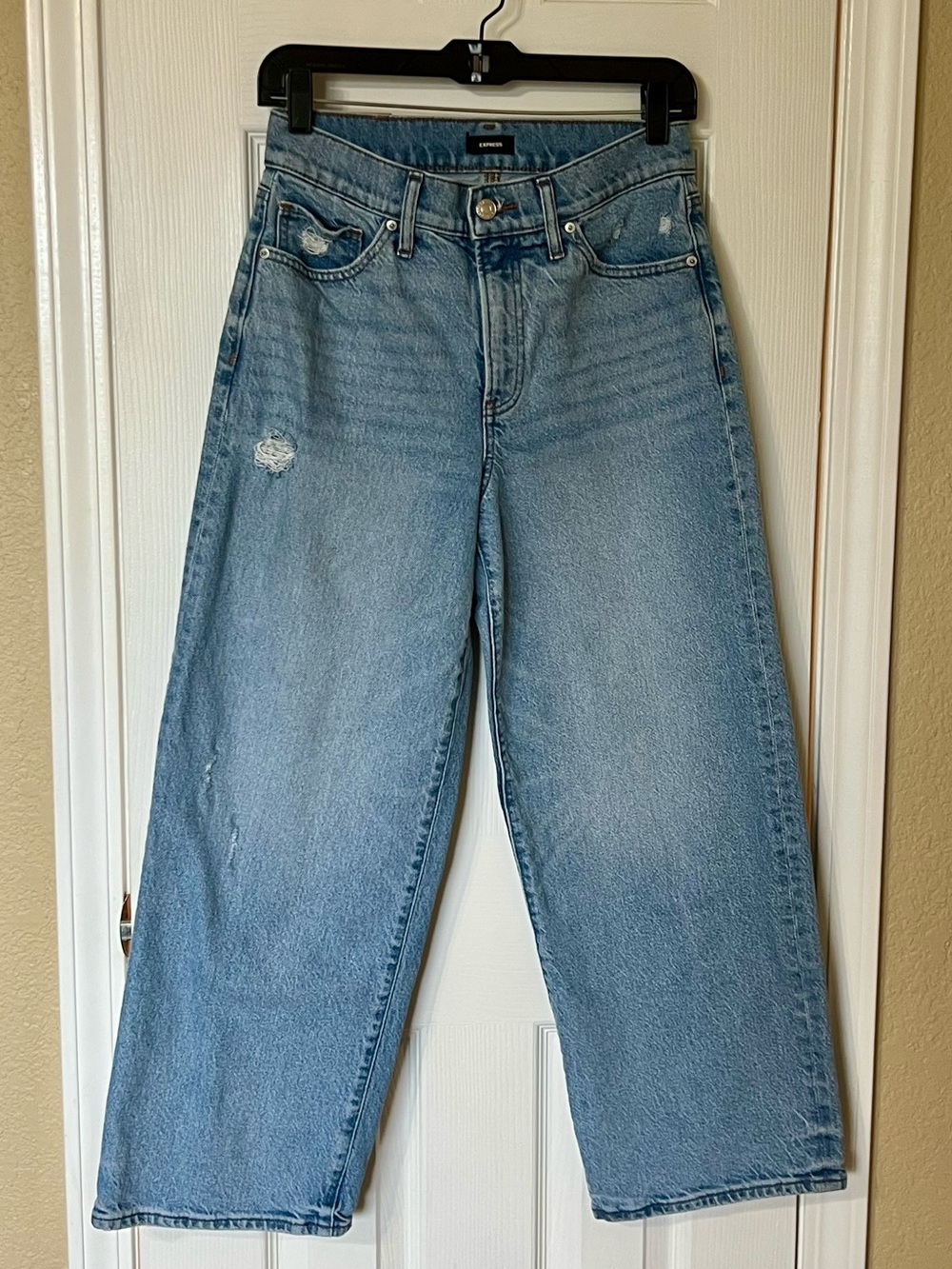 Express Wide Leg Ankle Women’s Jeans-Sz 4R